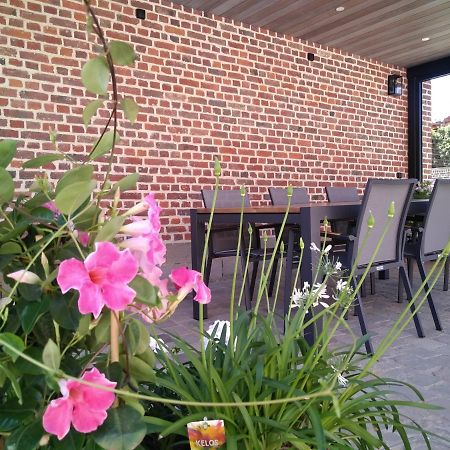 Vakantiewoning Mierzicht Met Prive Wellness Haspengouw Boekhout Εξωτερικό φωτογραφία