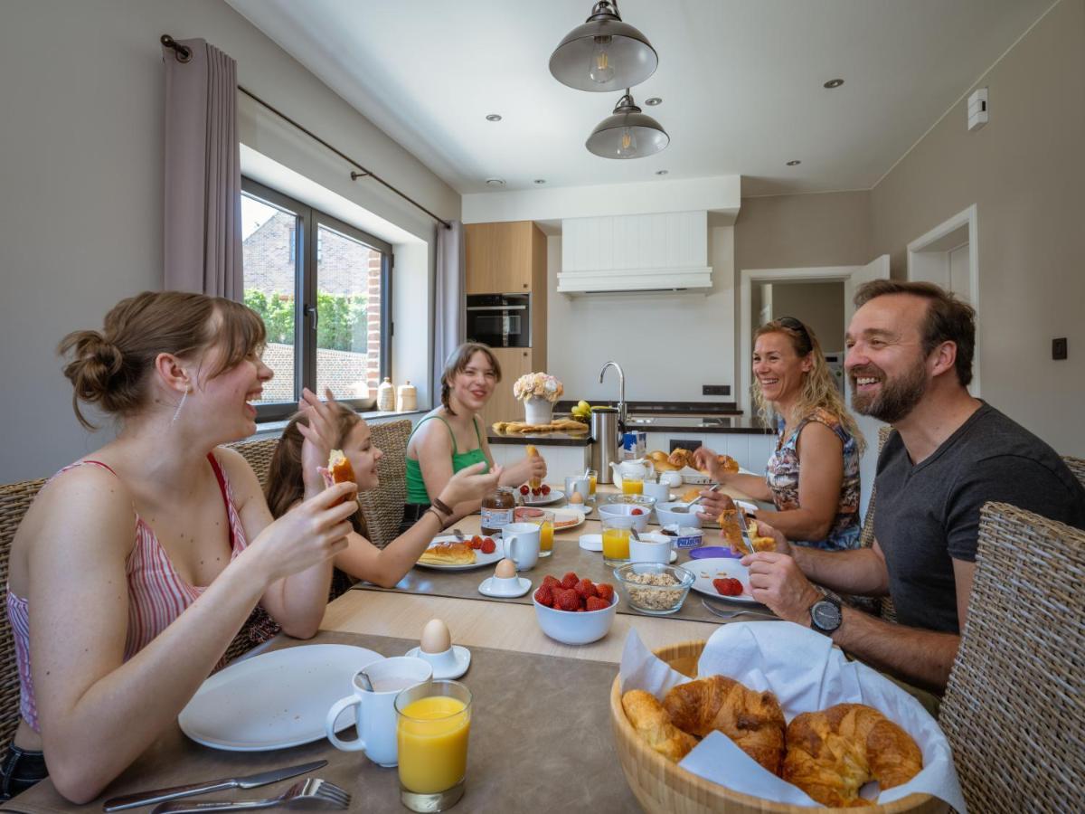 Vakantiewoning Mierzicht Met Prive Wellness Haspengouw Boekhout Εξωτερικό φωτογραφία