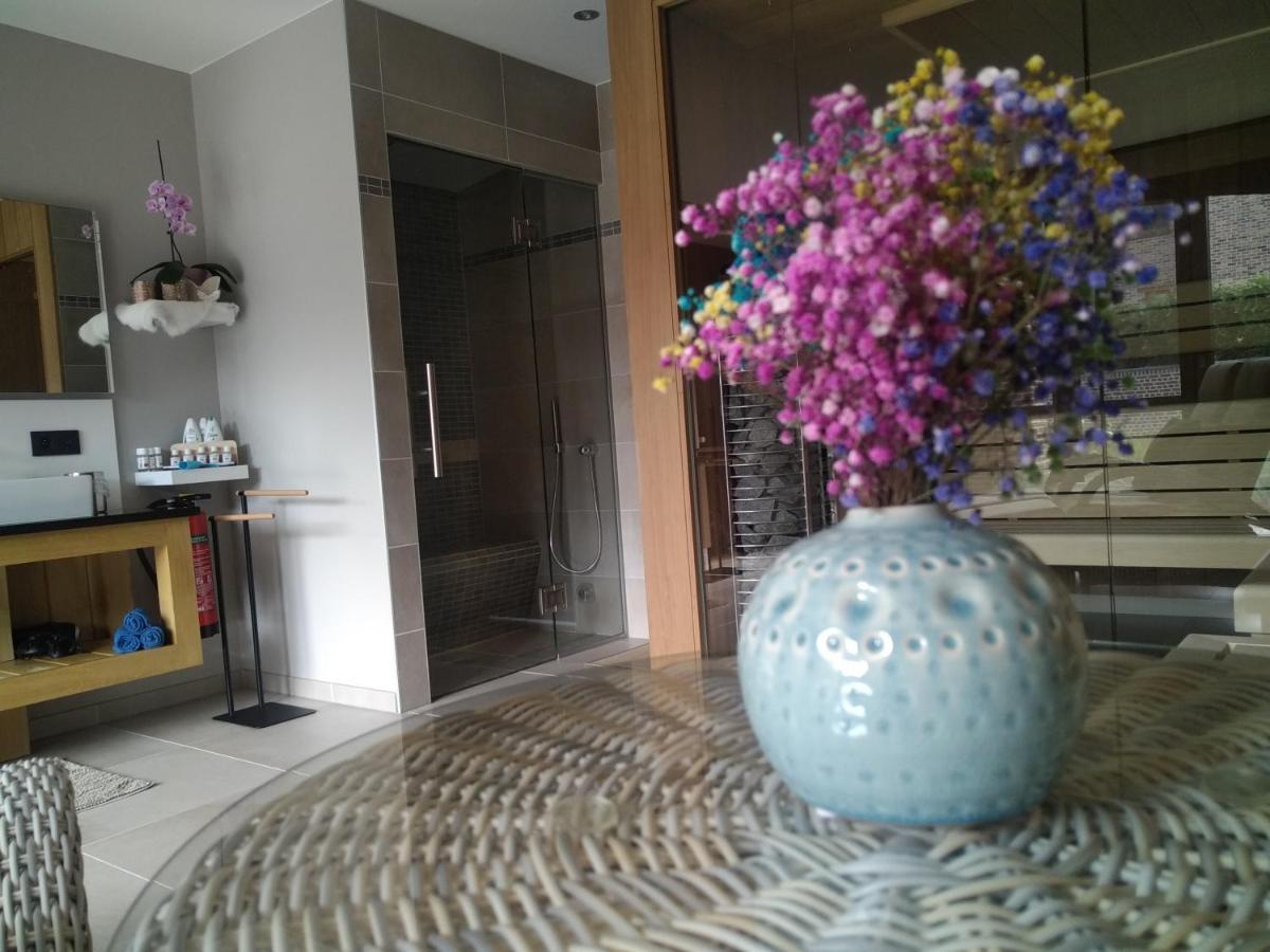Vakantiewoning Mierzicht Met Prive Wellness Haspengouw Boekhout Εξωτερικό φωτογραφία