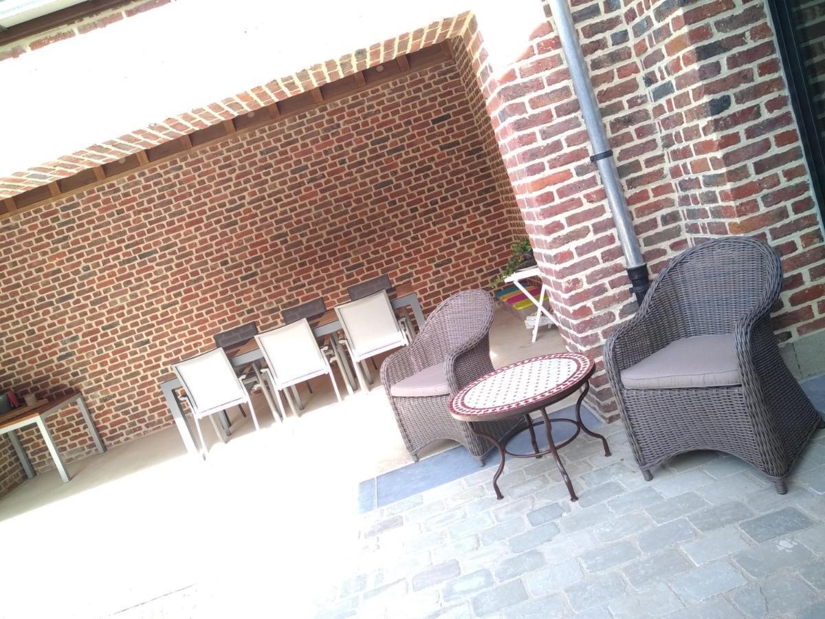 Vakantiewoning Mierzicht Met Prive Wellness Haspengouw Boekhout Εξωτερικό φωτογραφία